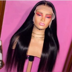 ✨ 24” Straight Lace Frontal Wig | 180% Density ✨